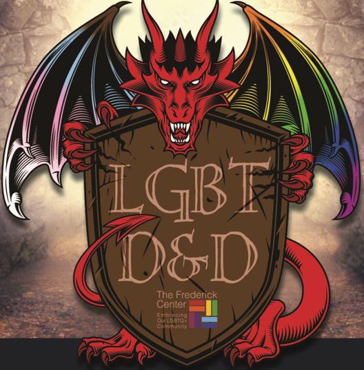 LGBTQ dungeons and dragons graphic