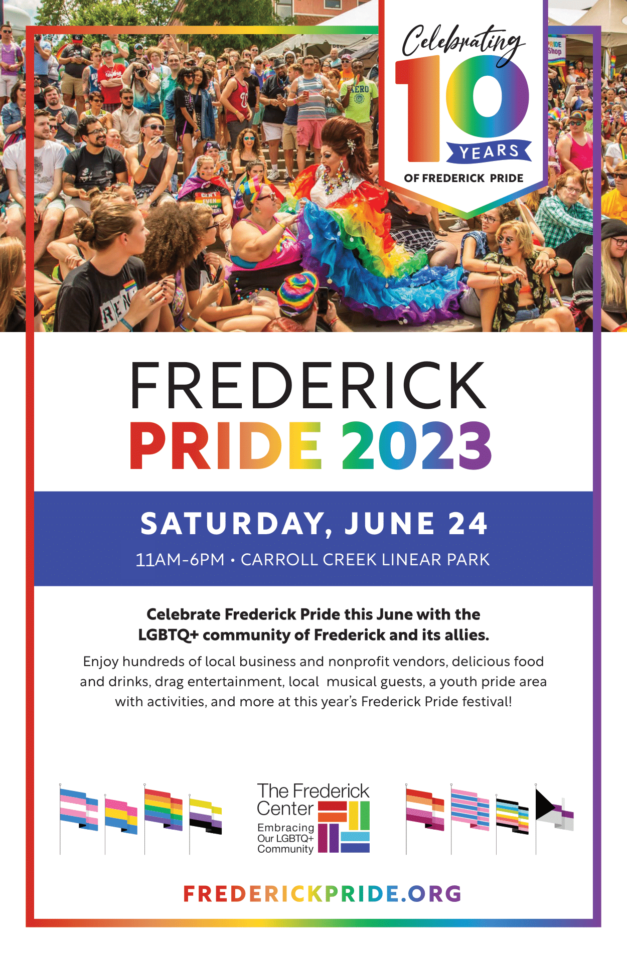 Frederick Pride Signup, Volunteer & Event Information