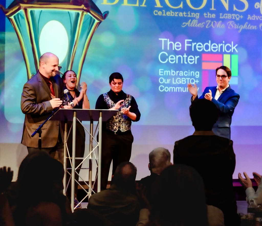 Guests celebrating at The Frederick Center Prism Awards Gala