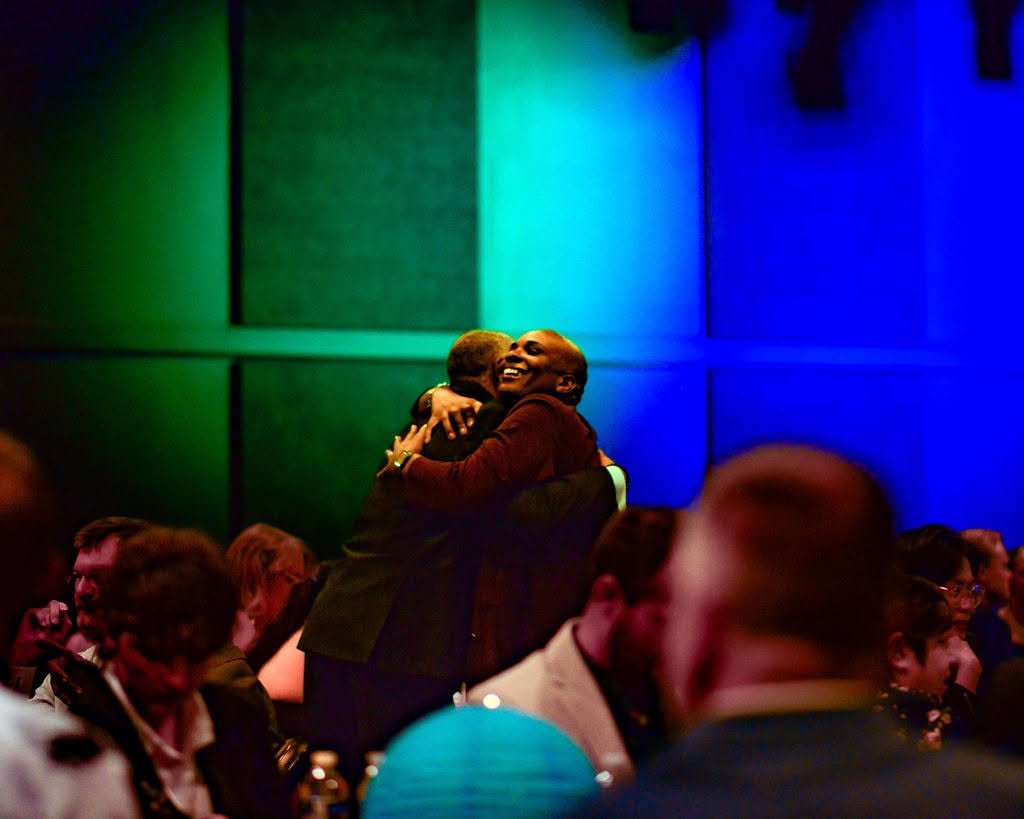 Guests celebrating at The Frederick Center Prism Awards Gala