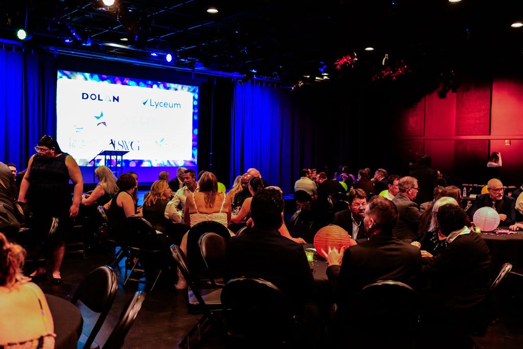 Guests celebrating at The Frederick Center Prism Awards Gala
