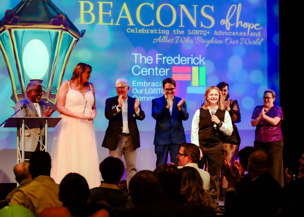 Guests celebrating at The Frederick Center Prism Awards Gala